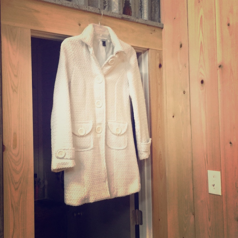 White peacoat